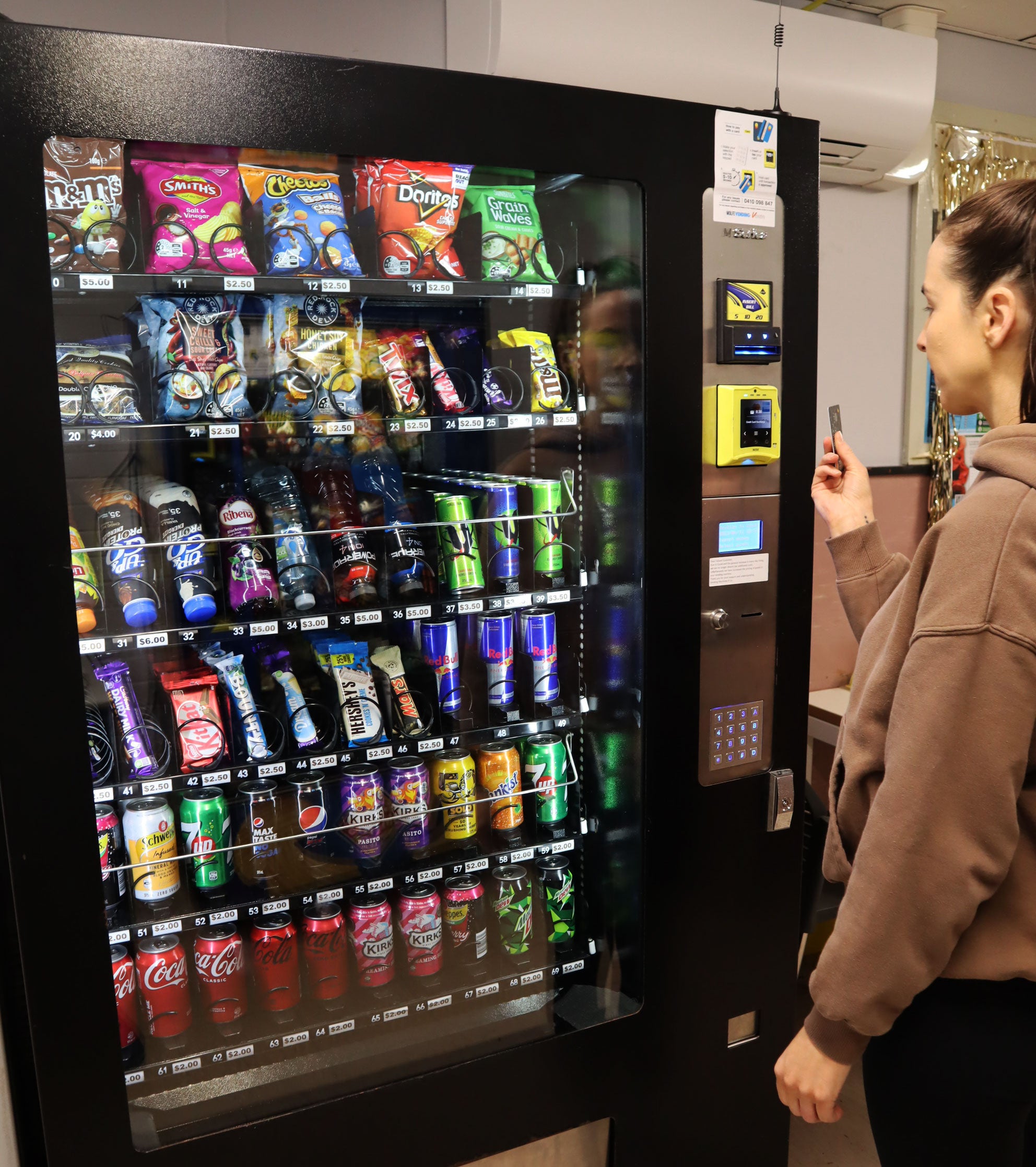 Free vending machines for my business - Constructions site vending machines